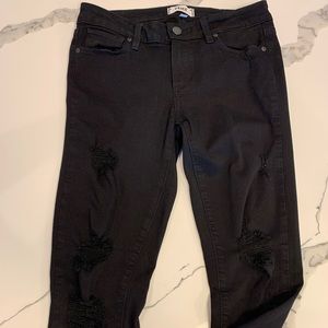 Paige Denim - Mid ride black jeans